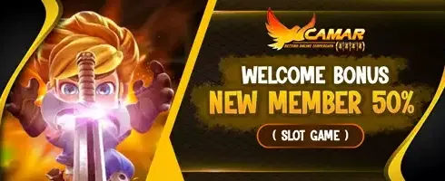 Bonus Selamat Datang New Member 100% promotion banner